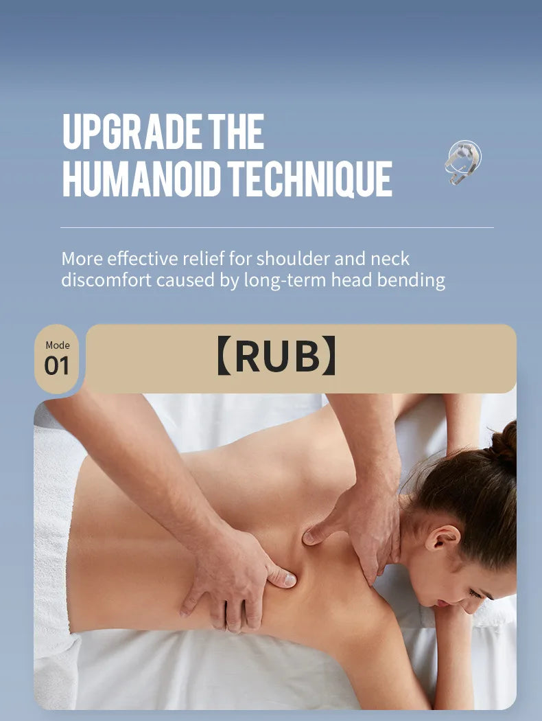 26W Neck and Shoulder Massager Wireless Shoulder and Back Kneading Massage Shawl Trapezius Neck Cervical Masajeador